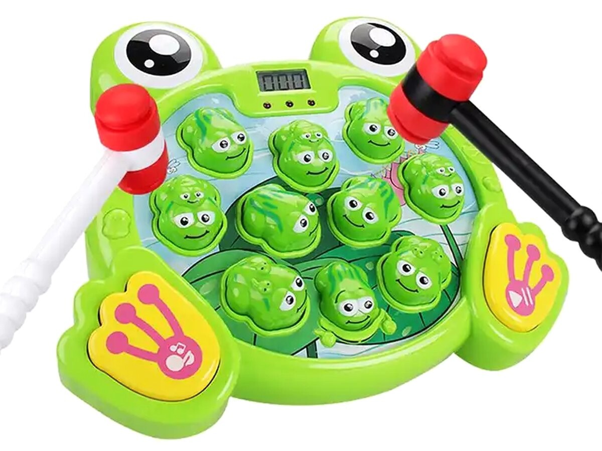 Музыкальный пестик-лягушка, аркадная игра Inna marka
Музыкальный пестик-лягушка, аркадная игра Inna marka