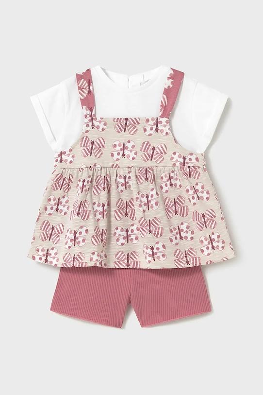 Хлопковый комплект для малышей Mayoral, розовый
Хлопковый комплект для малышей Mayoral, розовый