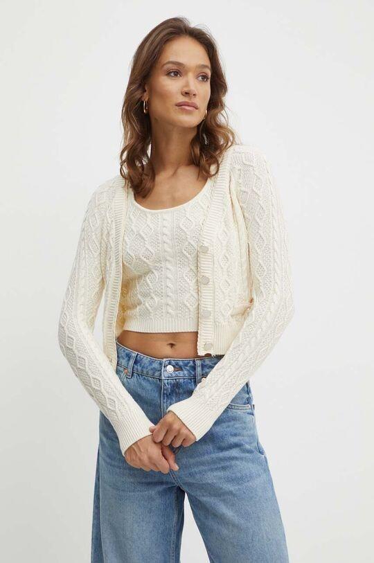 Кардиган из полушерсти ИЗАБЕЛЬ Guess, бежевый
Кардиган из полушерсти ИЗАБЕЛЬ Guess, бежевый