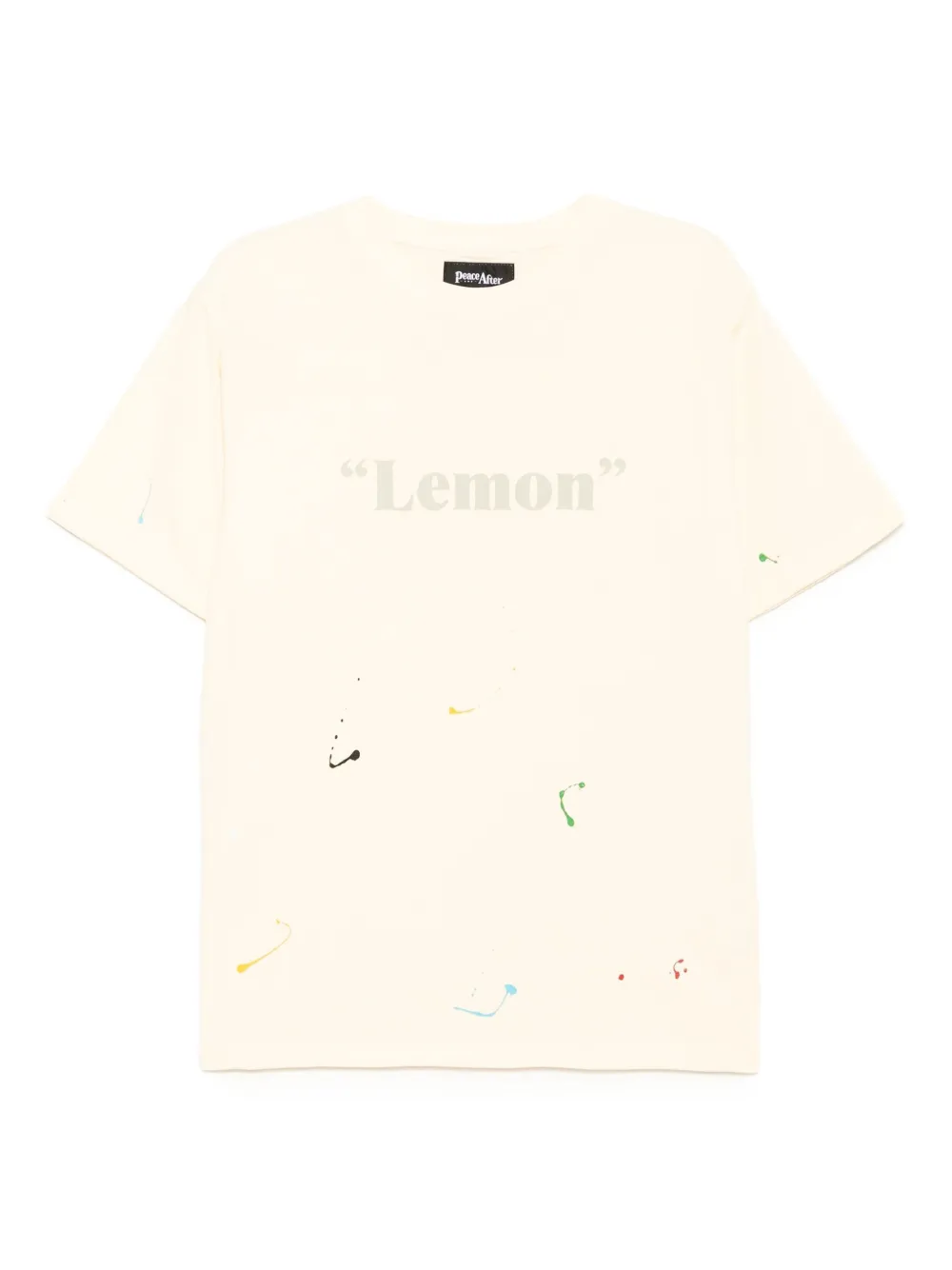 Футболка с графичным принтом PEACE AND AFTER, нейтральный
Футболка с графичным принтом PEACE AND AFTER, нейтральный