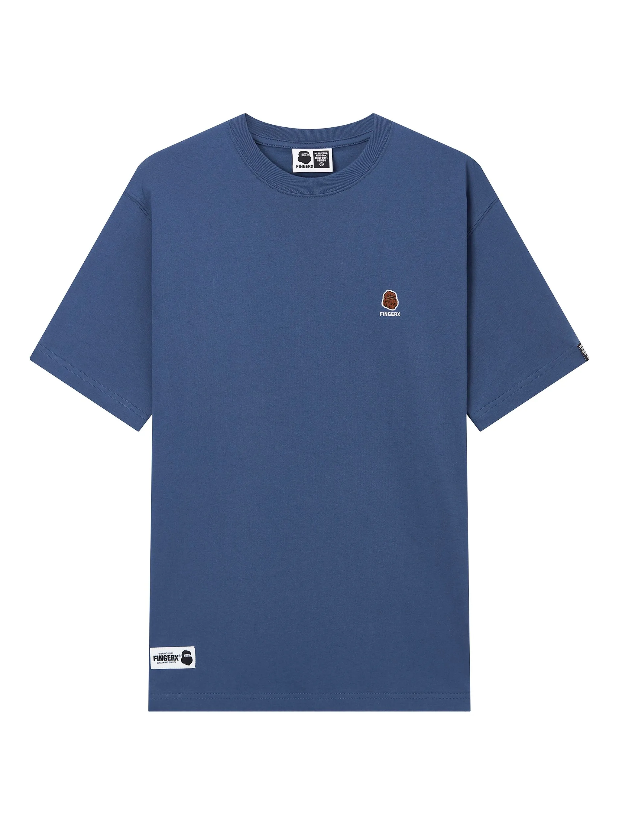 Футболка с вышитым логотипом Fingercroxx, синий
Футболка с вышитым логотипом Fingercroxx, синий