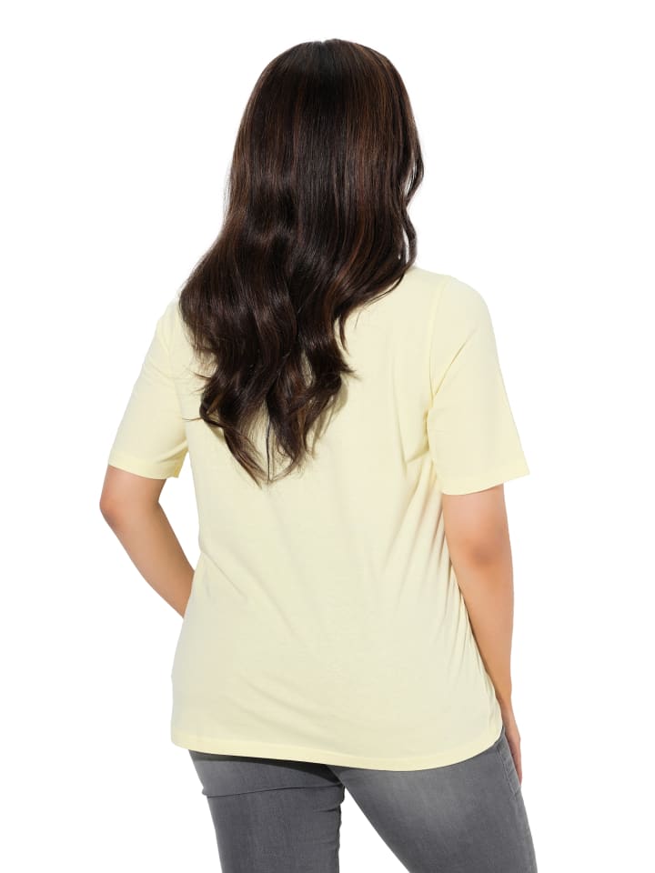 Ulla Popken Бледно-желтая футболка, Желтый, Ulla Popken Бледно-желтая футболка
Ulla Popken Бледно-желтая футболка, Желтый, Ulla Popken Бледно-желтая футболка