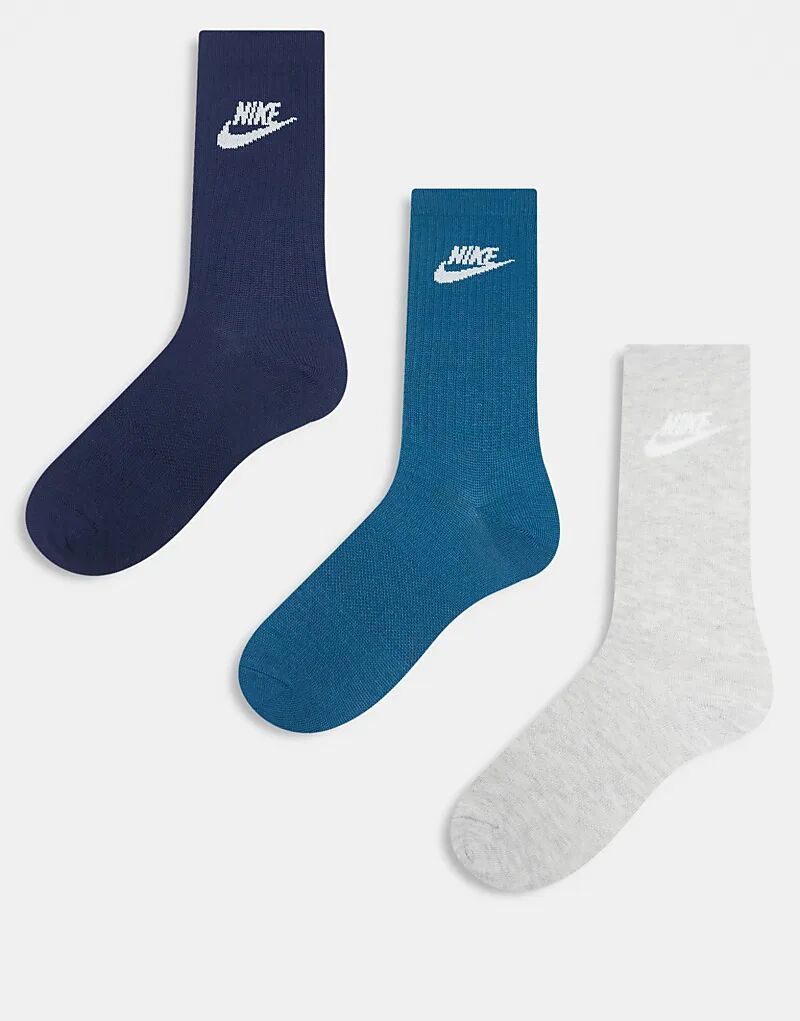 Носки Nike Sportswear Everyday Essential, 3 пары, разноцветные
Носки Nike Sportswear Everyday Essential, 3 пары, разноцветные