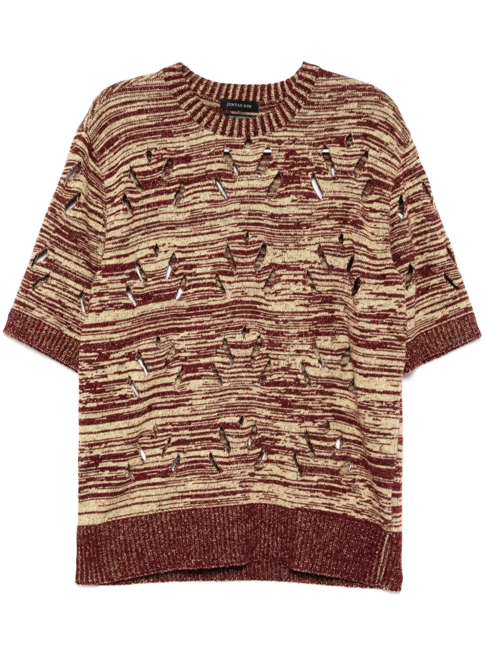 Джемпер с вырезами JUNTAE KIM, зеленый
Джемпер с вырезами JUNTAE KIM, зеленый