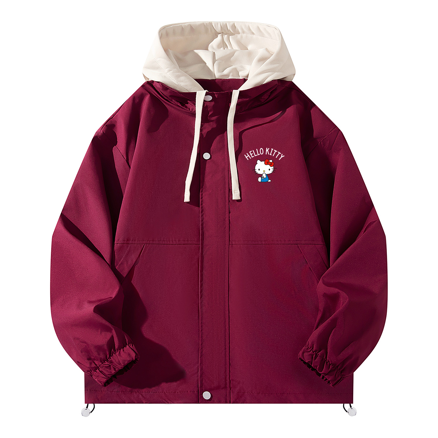 Hello Kitty Hello Kitty SS25 куртки и пальто Unisex Sanrio, бордовый
Hello Kitty Hello Kitty SS25 куртки и пальто Unisex Sanrio, бордовый