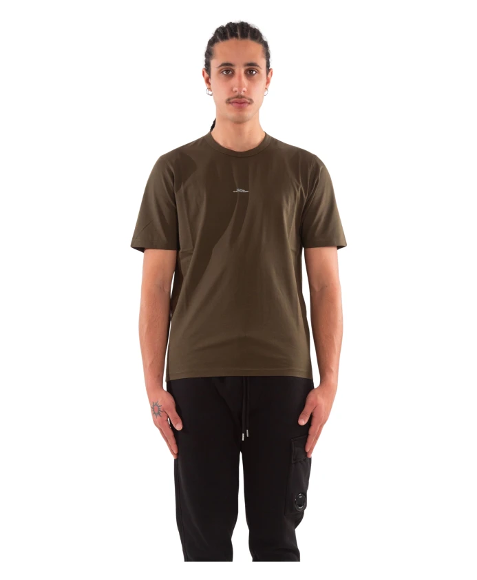 Футболка с напечатанным логотипом из трикотажной ткани. C.P. Company, зеленый
Футболка с напечатанным логотипом из трикотажной ткани. C.P. Company, зеленый