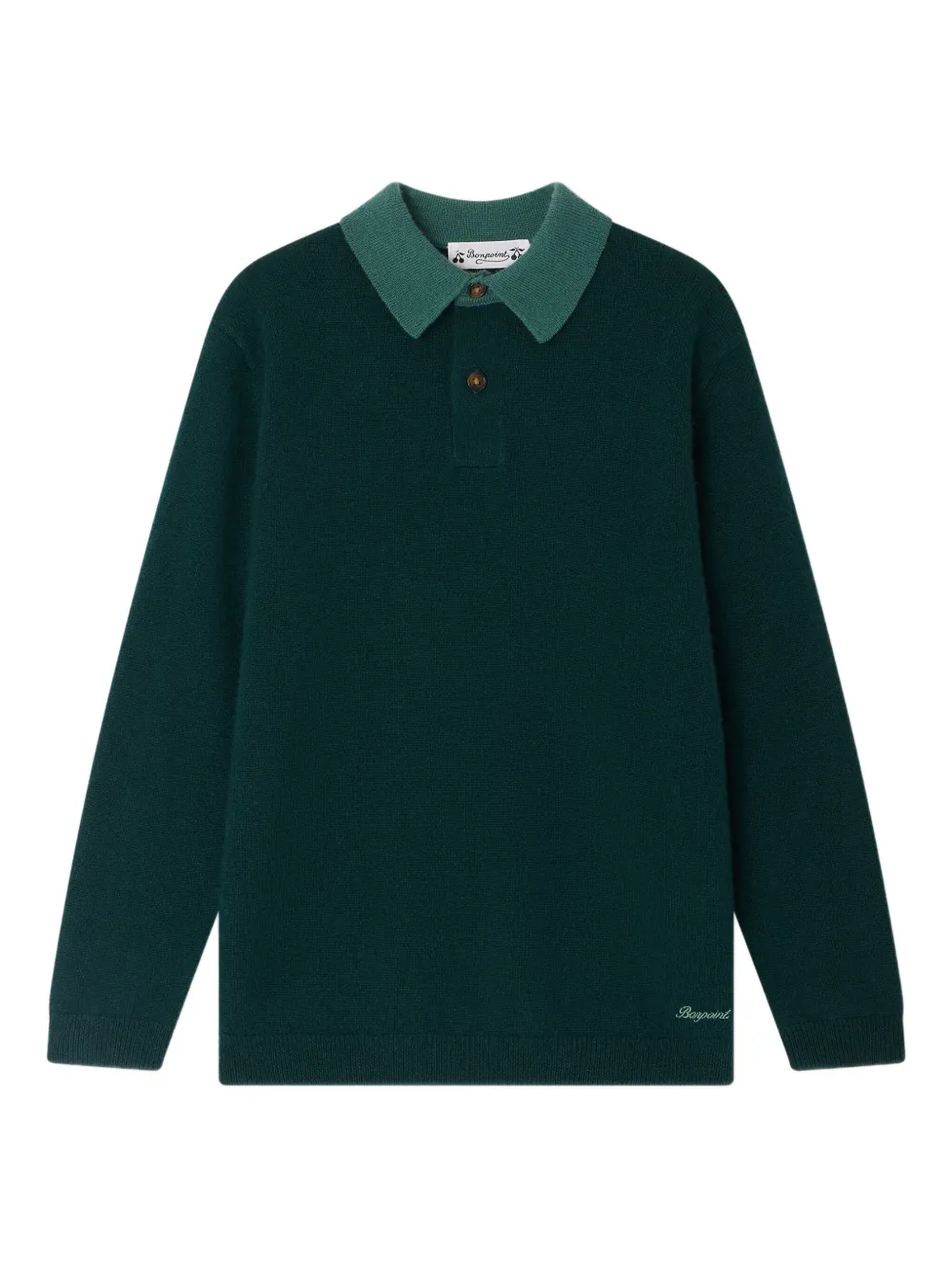 Кашемировый джемпер Jameson с воротником поло Bonpoint, зеленый
Кашемировый джемпер Jameson с воротником поло Bonpoint, зеленый