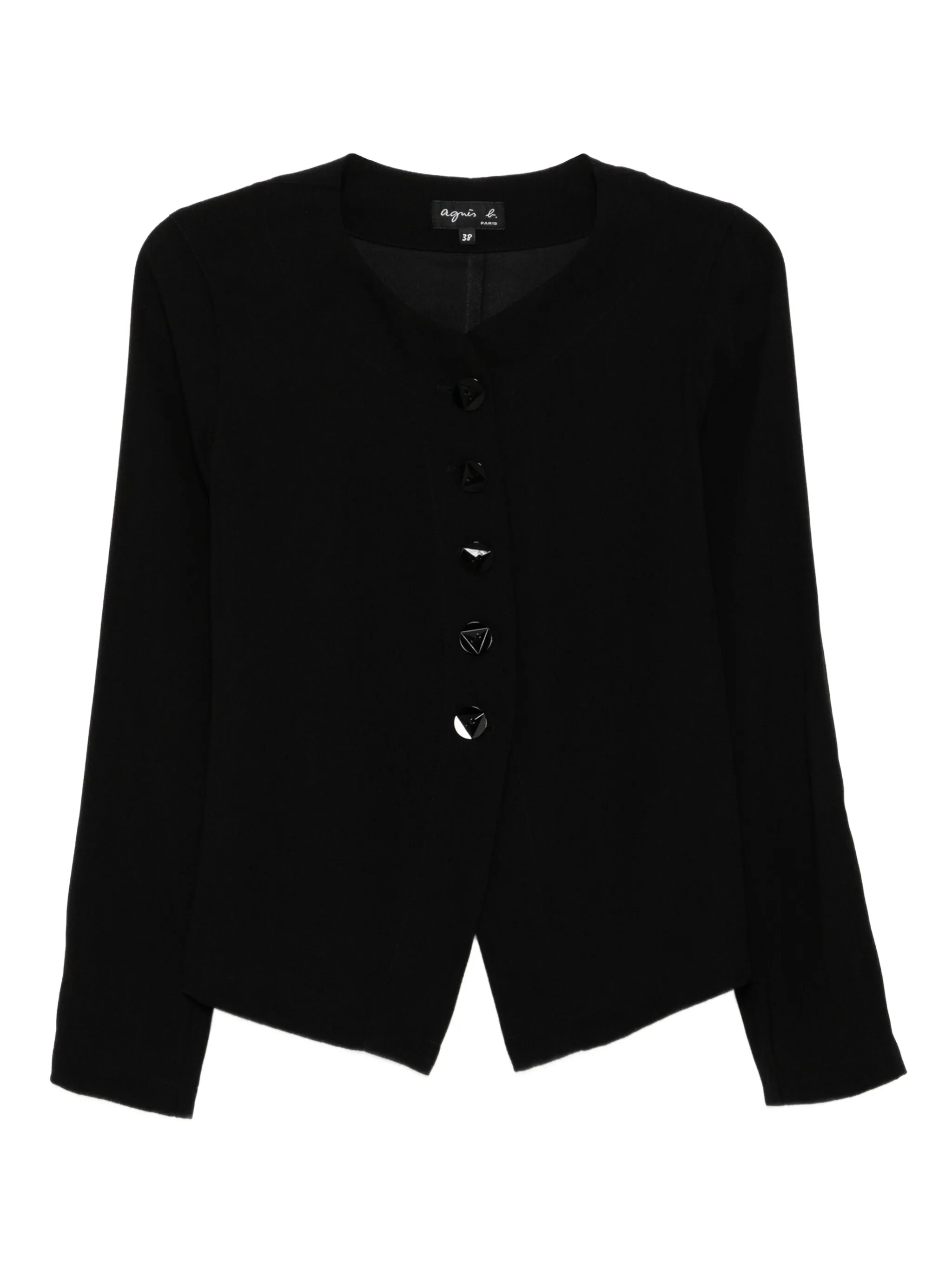 Блузка на пуговицах Agnès B., черный
Блузка на пуговицах Agnès B., черный