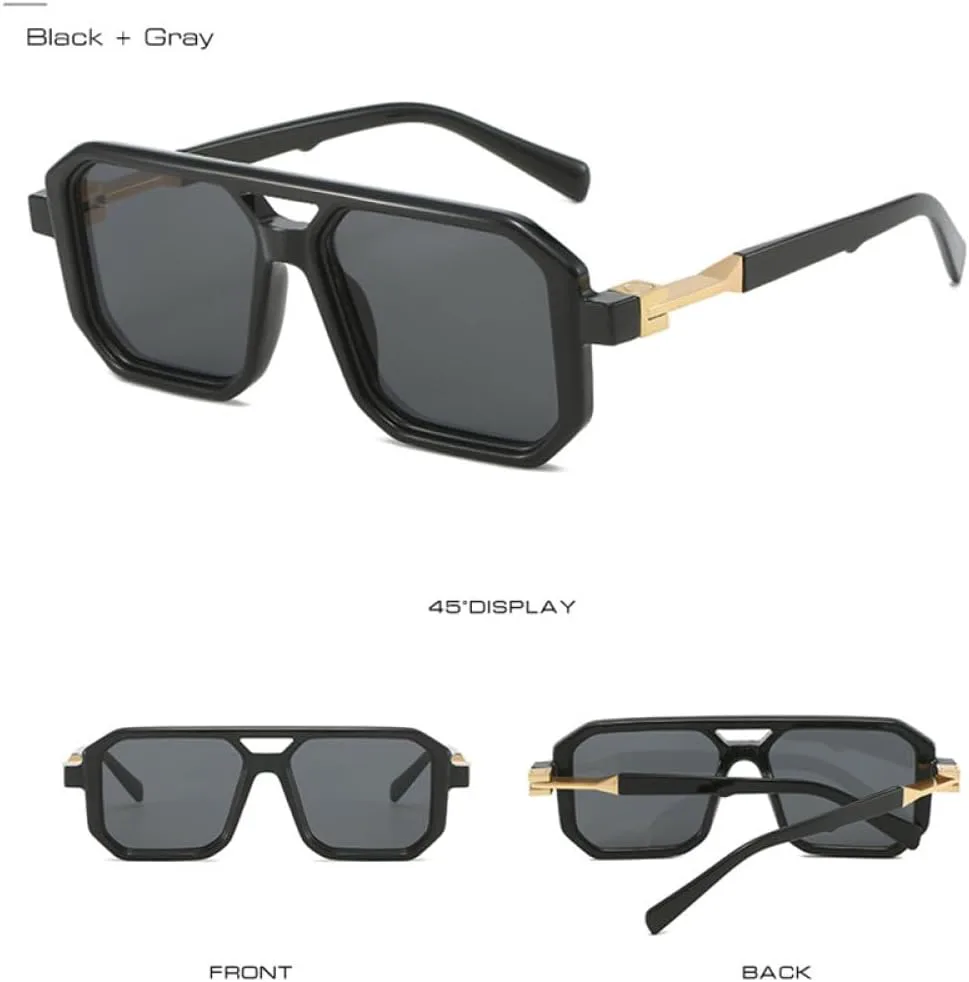 Солнцезащитные очки Double Bridges Square 2027 для женщин, модные градиентные очки с защитой от УФ-излучения UV400, ретро-очки Polygon для мужчин MTZJH, Leopard Clear
Солнцезащитные очки Double Bridges Square 2027 для женщин, модные градиентные очки с защитой от УФ-излучения UV400, ретро-очки Polygon для мужчин MTZJH, Leopard Clear