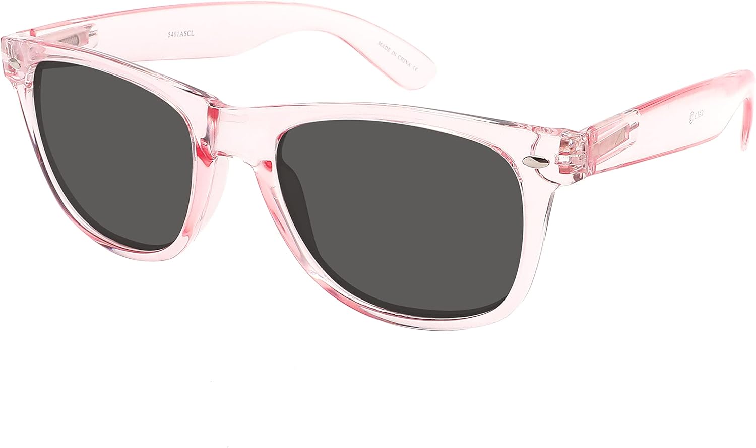 Солнцезащитные очки EDGEIWEAR в классической оправе из рогового бусин с прозрачными линзами, серыми линзами и пружинным шарниром, с защитой от УФ-излучения, Clear Pink
Солнцезащитные очки EDGEIWEAR в классической оправе из рогового бусин с прозрачными линзами, серыми линзами и пружинным шарниром, с защитой от УФ-излучения, Clear Pink