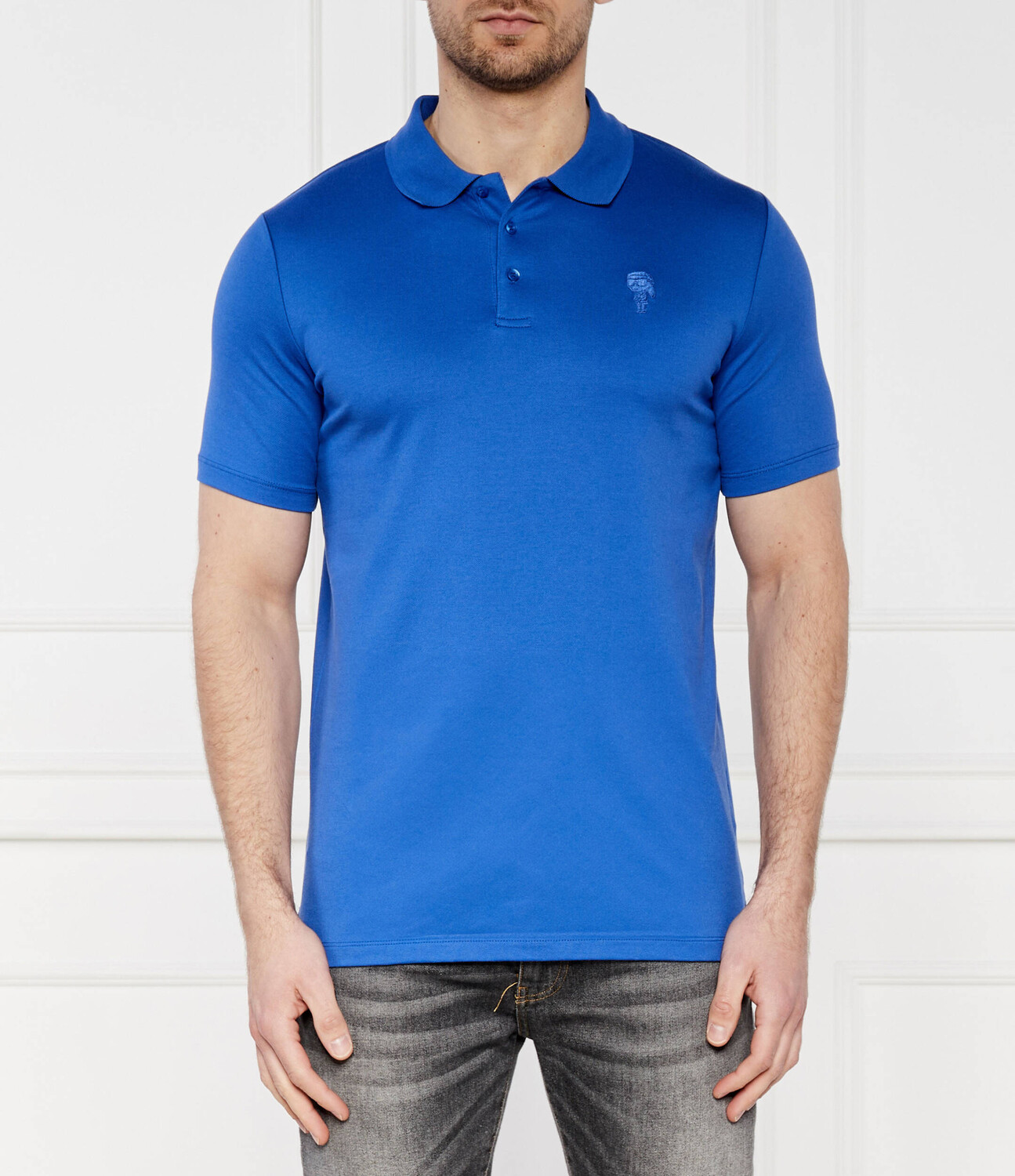Поло Karl Lagerfeld Regular Fit, синий
Поло Karl Lagerfeld Regular Fit, синий