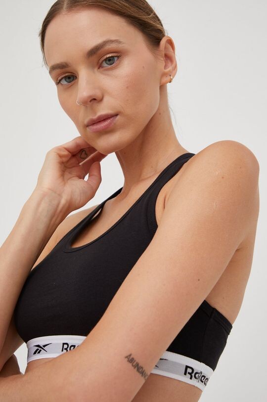 Спортивный бюстгальтер Reebok, черный
Спортивный бюстгальтер Reebok, черный