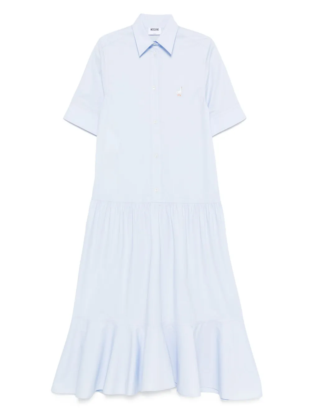 Платье миди с короткими рукавами Moschino, синий
Платье миди с короткими рукавами Moschino, синий