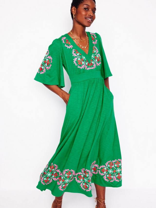 Вышитое майей платье-кимоно Boden, цвет Green/Pink/Red
Вышитое майей платье-кимоно Boden, цвет Green/Pink/Red