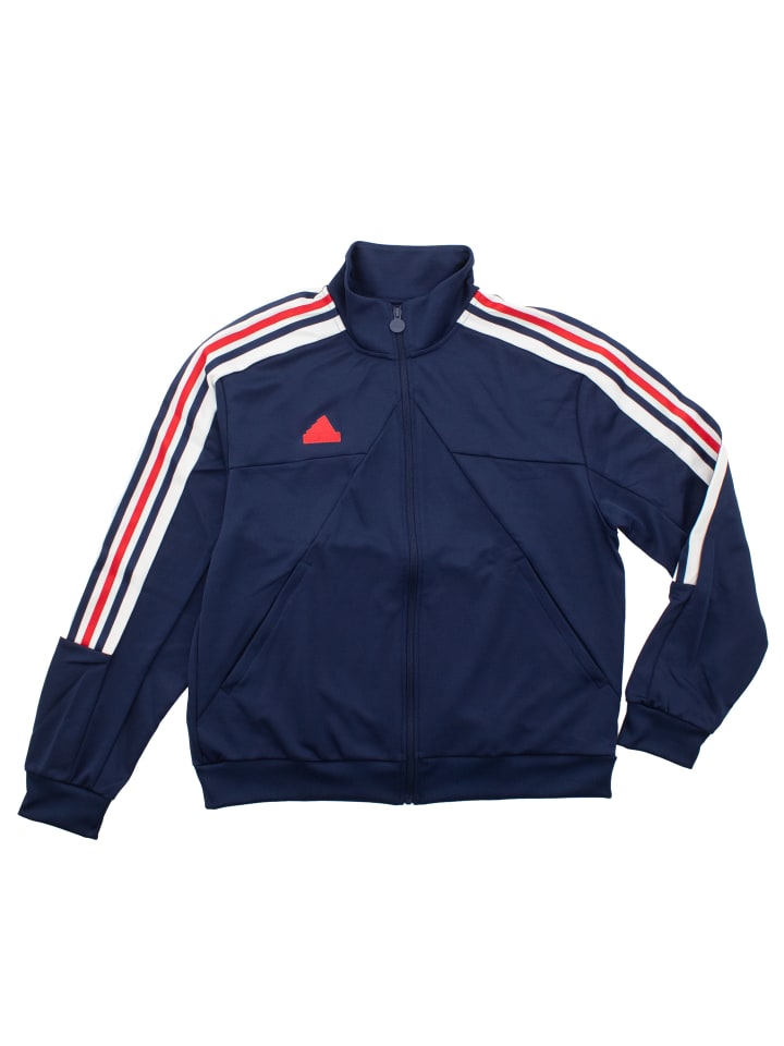Adidas Тренировочная куртка Tiro NTPK Nations Pack Track Top синего цвета
Adidas Тренировочная куртка Tiro NTPK Nations Pack Track Top синего цвета