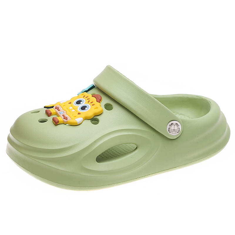 Детские тапочки с низким верхом, устойчивые к истиранию, дышащие, быстросохнущие, легкие, с амортизацией JIAFEIMAO, зеленый 
Детские тапочки с низким верхом, устойчивые к истиранию, дышащие, быстросохнущие, легкие, с амортизацией JIAFEIMAO, зеленый