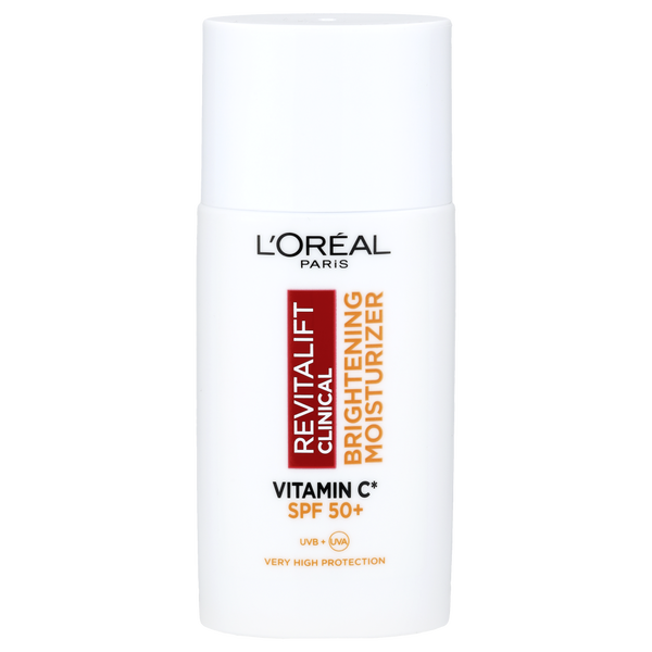 Осветляющий крем с витамином С и spf50 для лица на день, 50 мл L'Oréal Paris Revitalift clinical
Осветляющий крем с витамином С и spf50 для лица на день, 50 мл L'Oréal Paris Revitalift clinical