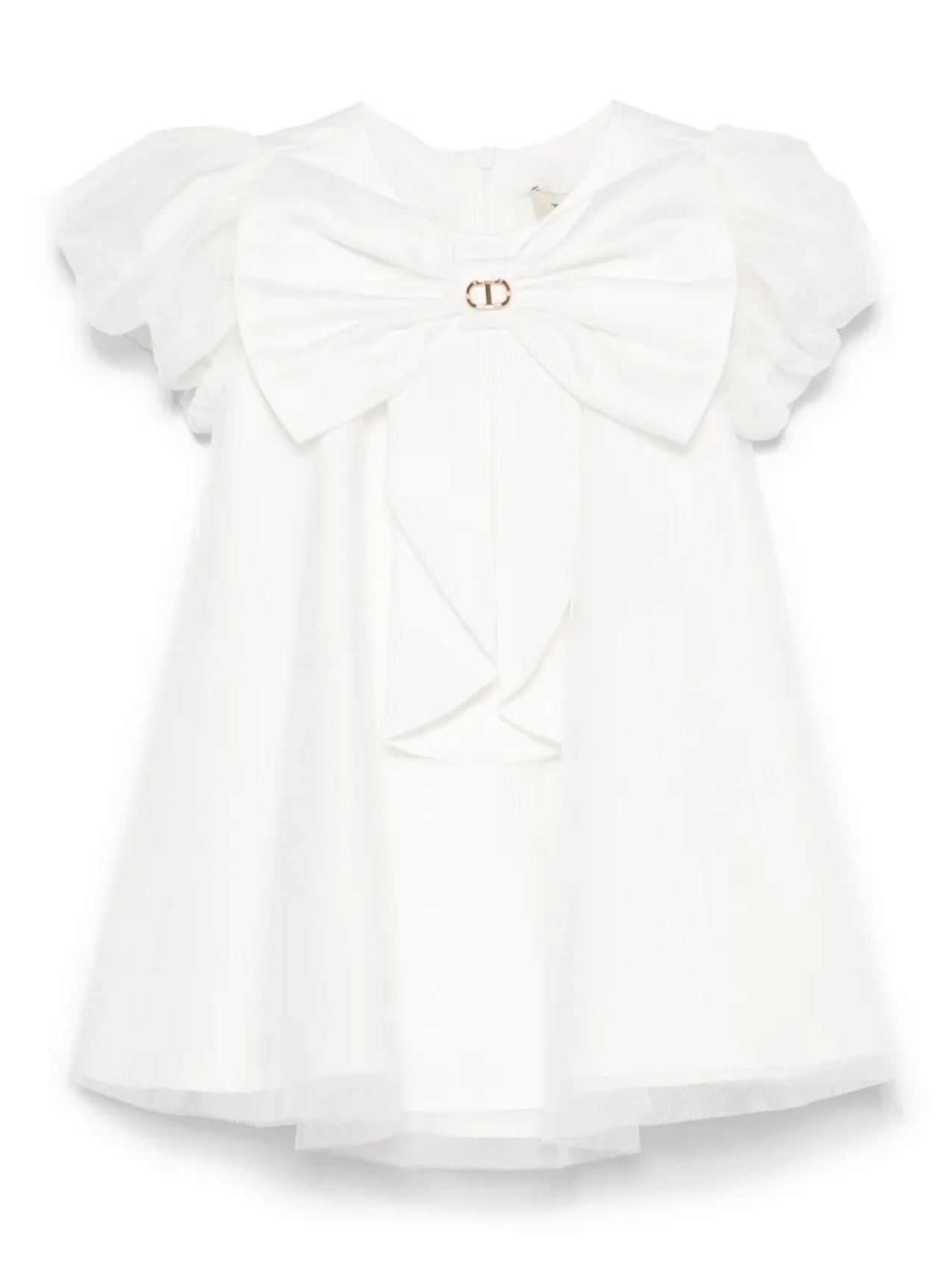 TWINSET Kids платье с бантом, белый
TWINSET Kids платье с бантом, белый