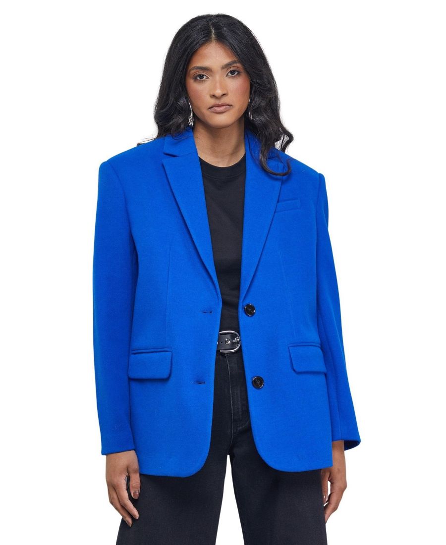Женский пиджак оверсайз Warehouse, Dark blue
Женский пиджак оверсайз Warehouse, Dark blue