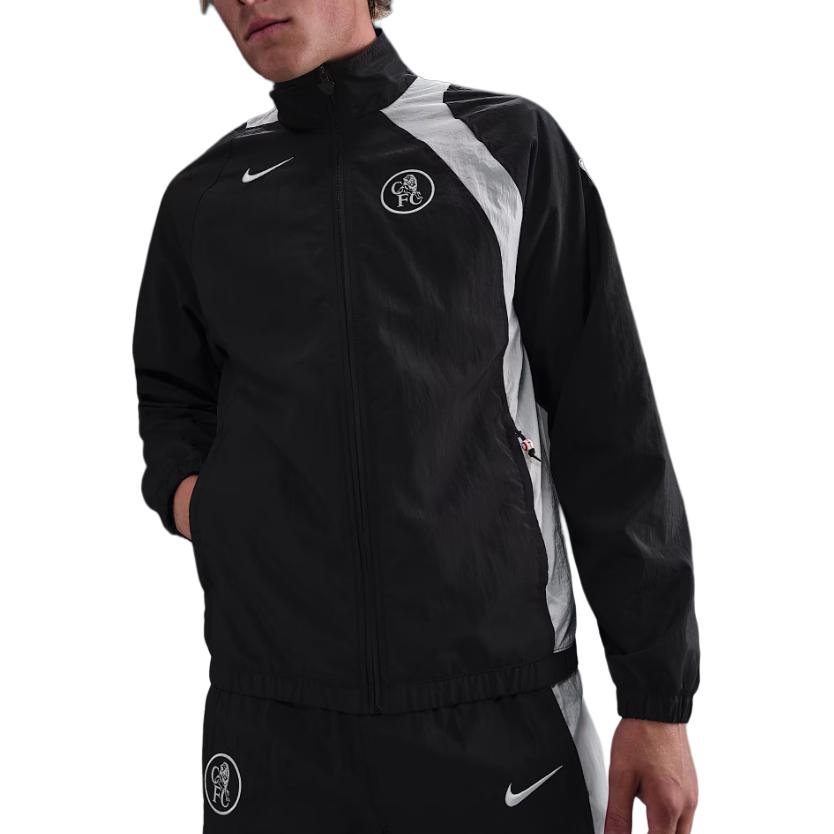 Nike Футбольная куртка Chelsea FC мужская Total 90, Black 
Nike Футбольная куртка Chelsea FC мужская Total 90, Black