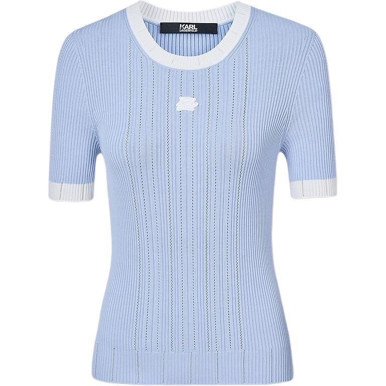 Топ KARL LAGERFELD FW25 для женщин KARL LAGERFELD / Karl Lagerfeld Jeans, синий
Топ KARL LAGERFELD FW25 для женщин KARL LAGERFELD / Karl Lagerfeld Jeans, синий
