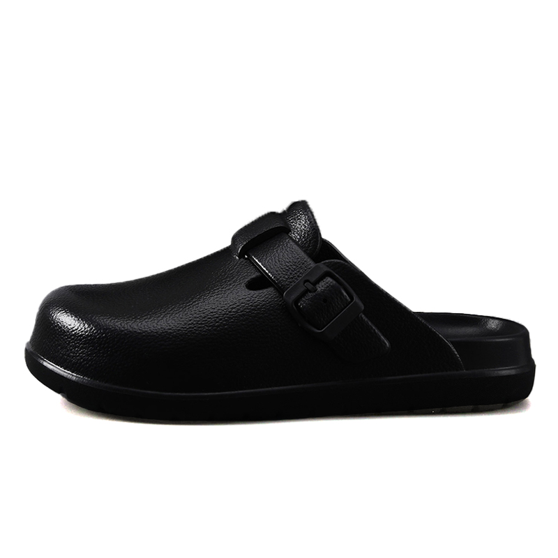 Mulinsen Сандалии с закрытым носком из износостойкого материала EVA, черные, мужские
Mulinsen Сандалии с закрытым носком из износостойкого материала EVA, черные, мужские