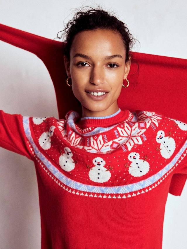 Свитер Edie Snowman Fair Isle из шерстяной смеси Boden, Red/Multi
Свитер Edie Snowman Fair Isle из шерстяной смеси Boden, Red/Multi