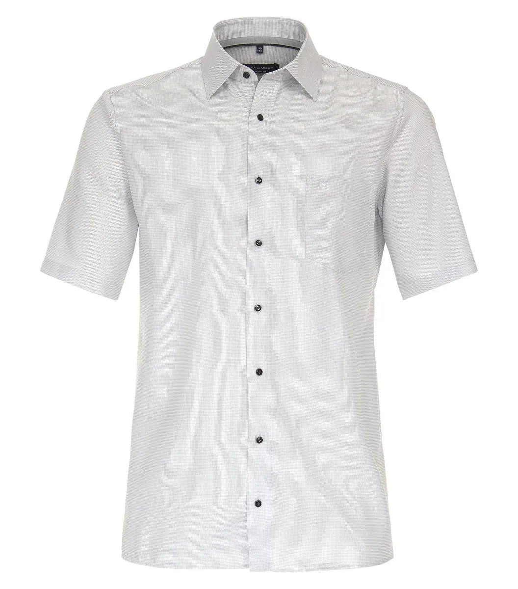 Деловая рубашка CASAMODA "Деловая рубашка CASAMODA с коротким рукавом однотонная", серый
Деловая рубашка CASAMODA "Деловая рубашка CASAMODA с коротким рукавом однотонная", серый