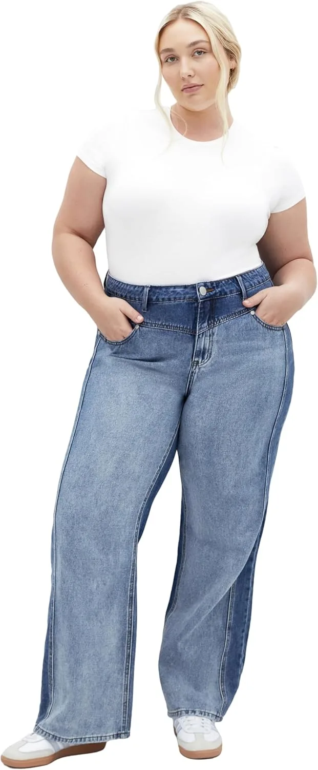 City Chic Women's Plus Size Jean H Raegan
City Chic Women's Plus Size Jean H Raegan