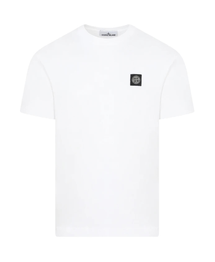 Белая хлопковая футболка в классическом стиле. Stone Island, белый
Белая хлопковая футболка в классическом стиле. Stone Island, белый