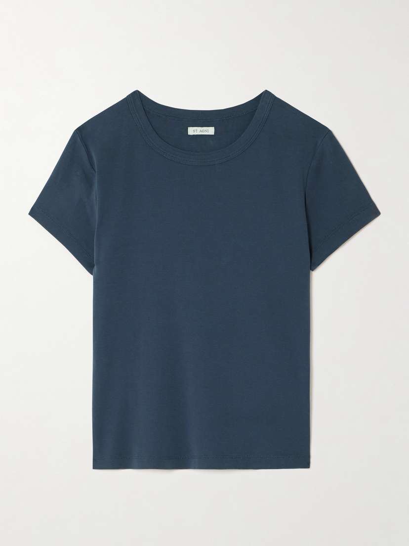 Детская футболка из органического хлопкового трикотажа St. Agni, синий
Детская футболка из органического хлопкового трикотажа St. Agni, синий