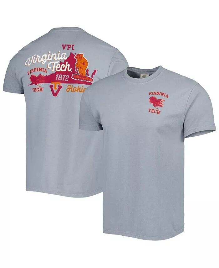 Мужская графитовая футболка Virginia Tech Hokies Vault State Comfort Image One, серый
Мужская графитовая футболка Virginia Tech Hokies Vault State Comfort Image One, серый