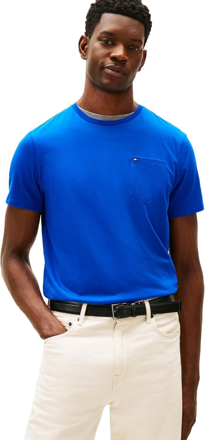 Мужская футболка с коротким рукавом Tommy Hilfiger Big and Tall, Cobalt, Синий, Мужская футболка с коротким рукавом Tommy Hilfiger Big and Tall, Cobalt
Мужская футболка с коротким рукавом Tommy Hilfiger Big and Tall, Cobalt, Синий, Мужская футболка с коротким рукавом Tommy Hilfiger Big and Tall, Cobalt