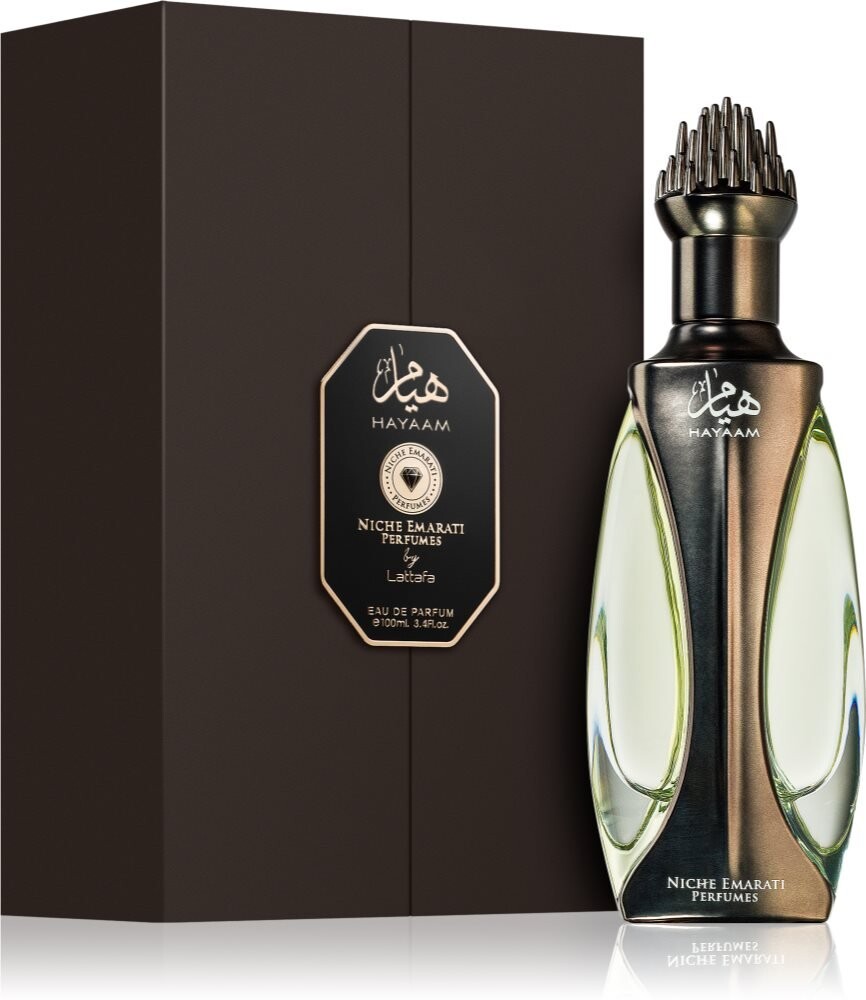 Lattafa, Niche Emarati Hayaam, парфюмированная вода, 100 мл
Lattafa, Niche Emarati Hayaam, парфюмированная вода, 100 мл