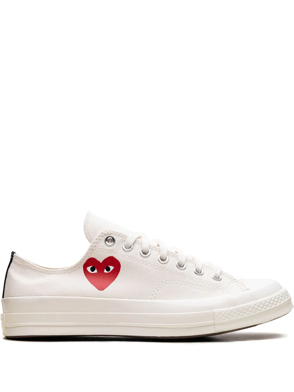 Кроссовки Play Chuck 70 OG Comme Des Garçons Play X Converse, белый
Кроссовки Play Chuck 70 OG Comme Des Garçons Play X Converse, белый