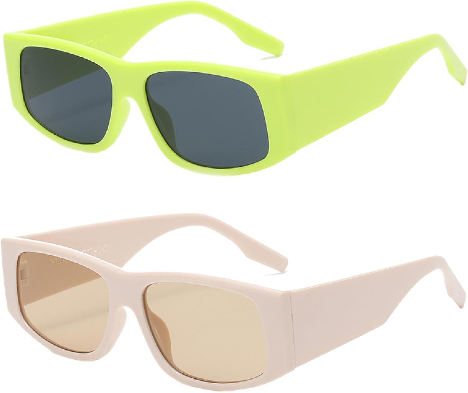 Солнцезащитные очки с защитой от УФ-излучения UV400 | Большая оправа, широкие дужки | Для женщин и мужчин | Для занятий спортом на открытом воздухе и вождения DSVIGF, 2pcs Z03
Солнцезащитные очки с защитой от УФ-излучения UV400 | Большая оправа, широкие дужки | Для женщин и мужчин | Для занятий спортом на открытом воздухе и вождения DSVIGF, 2pcs Z03