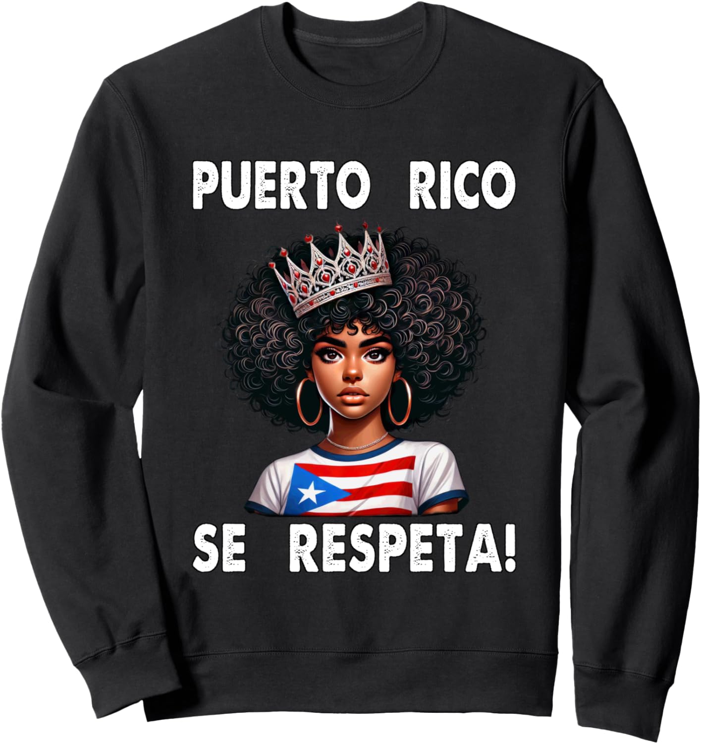 Толстовка Puerto Rico Se Respeta Afro-Boricua Queen Crown Protest Puerto Rico Se Respeta Collection, More Here, черный
Толстовка Puerto Rico Se Respeta Afro-Boricua Queen Crown Protest Puerto Rico Se Respeta Collection, More Here, черный