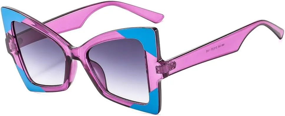 Солнцезащитные очки UV400 с двухцветной градиентной оправой «кошачий глаз» для женщин и мужчин, для бега и занятий спортом на открытом воздухе UYPTK, Purple
Солнцезащитные очки UV400 с двухцветной градиентной оправой «кошачий глаз» для женщин и мужчин, для бега и занятий спортом на открытом воздухе UYPTK, Purple