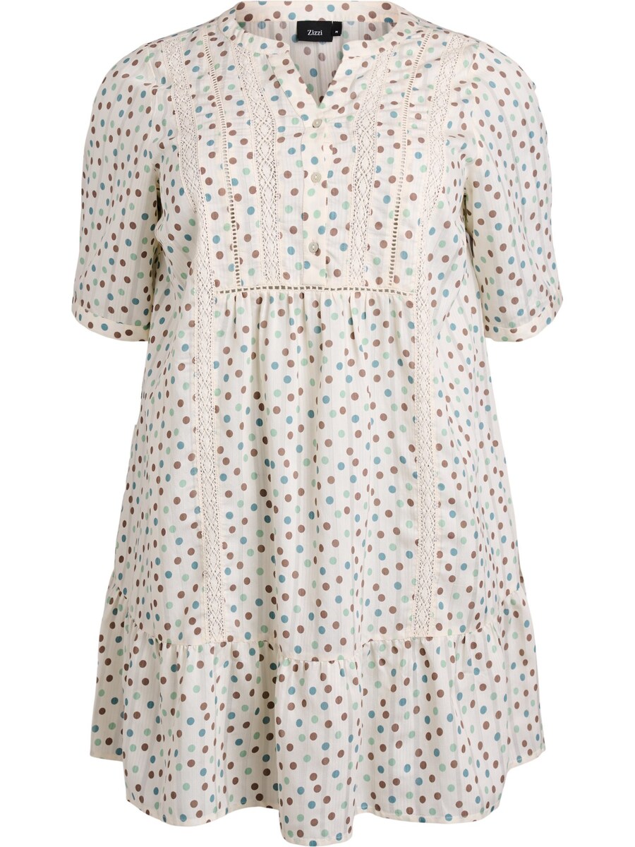 Платье-рубашка Zizzi Mgitte, White
Платье-рубашка Zizzi Mgitte, White