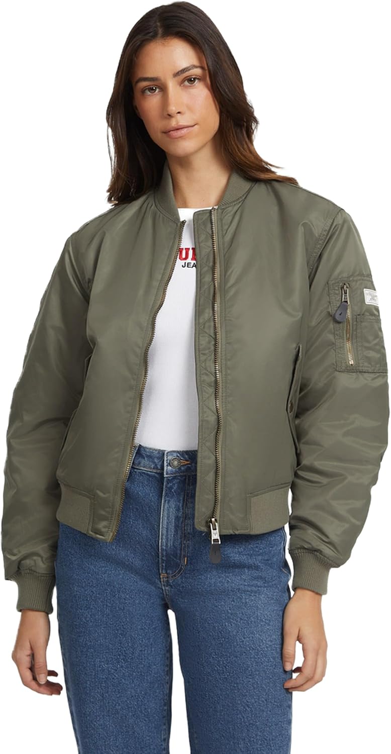 Куртка-бомбер GUESS из нейлона, Olive Light Green
Куртка-бомбер GUESS из нейлона, Olive Light Green