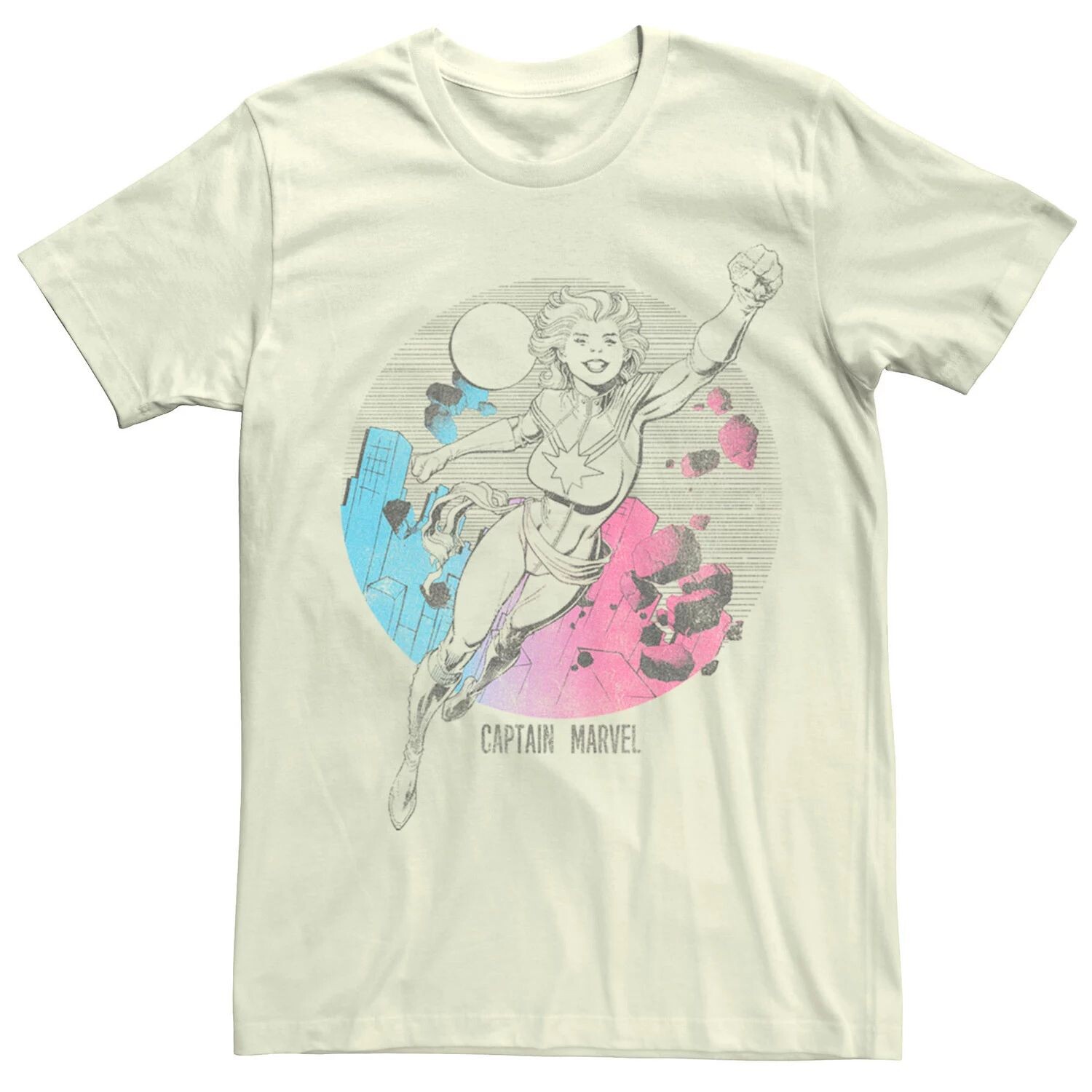 Мужская футболка с портретом Captain Marvel Comics Skyline Licensed Character
Мужская футболка с портретом Captain Marvel Comics Skyline Licensed Character