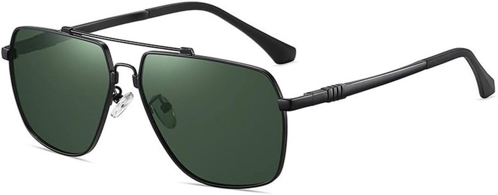 Мужские поляризованные солнцезащитные очки с металлическим корпусом, защита от ультрафиолета UV400, для путешествий на открытом воздухе, пляжа, вождения, рыбалки и других целей PRSTNN, Matte Black Green
Мужские поляризованные солнцезащитные очки с металлическим корпусом, защита от ультрафиолета UV400, для путешествий на открытом воздухе, пляжа, вождения, рыбалки и других целей PRSTNN, Matte Black Green
