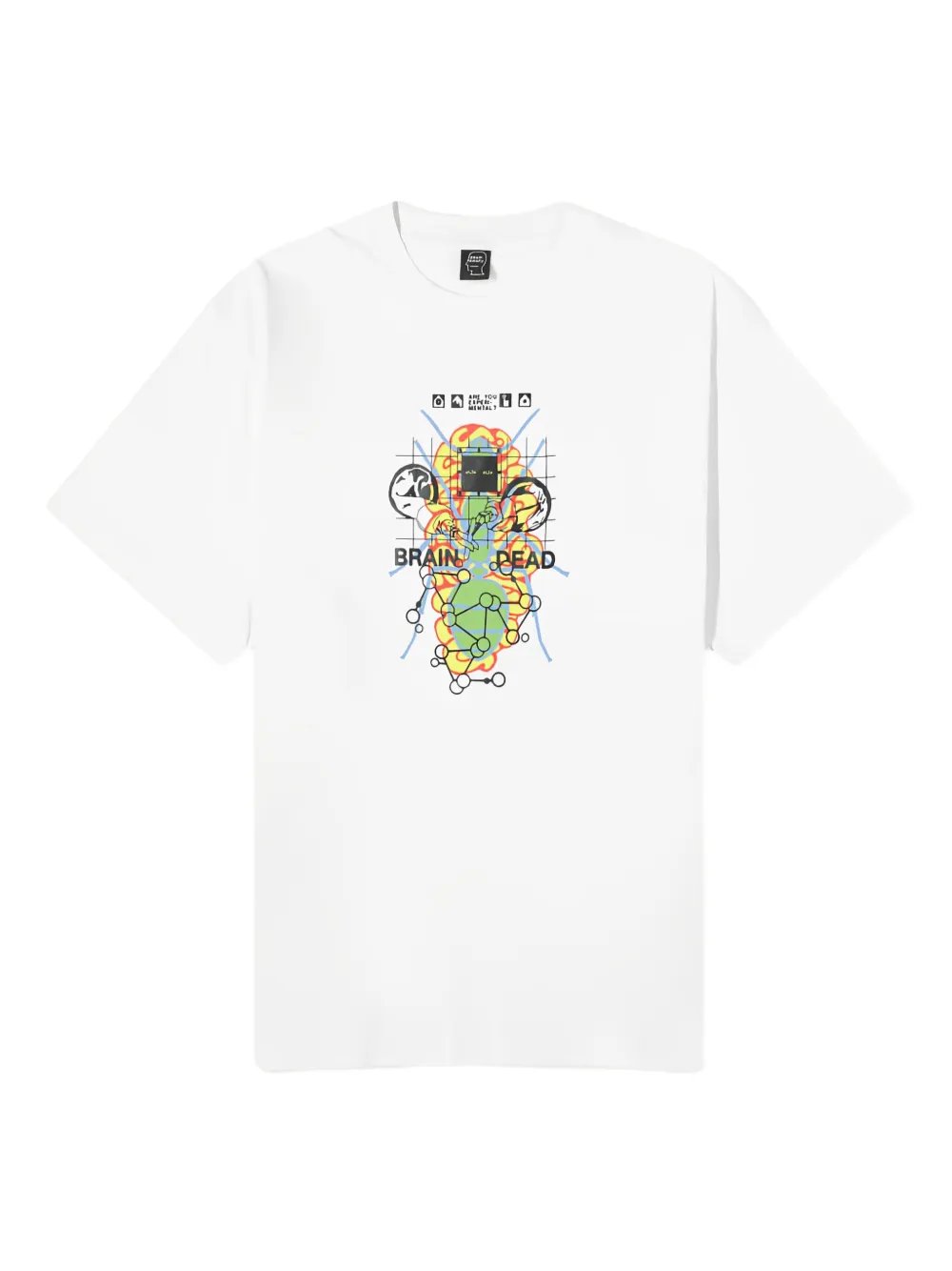 Хлопковая футболка Brain Dead, белый
Хлопковая футболка Brain Dead, белый