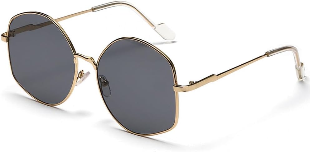 Мужские солнцезащитные очки большого размера Polygon, модные металлические женские солнцезащитные очки с защитой от УФ-излучения UV400, модный аксессуар для очков TKKTLLT, Gold Grey
Мужские солнцезащитные очки большого размера Polygon, модные металлические женские солнцезащитные очки с защитой от УФ-излучения UV400, модный аксессуар для очков TKKTLLT, Gold Grey