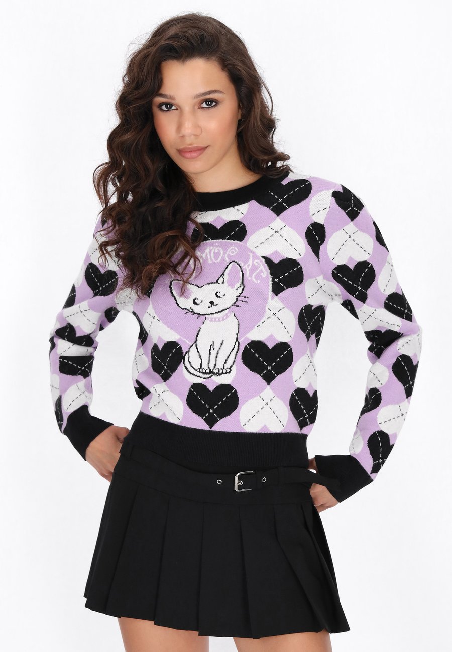 Джемпер myMo ROCKS Jumper, Black Lilac/Black
Джемпер myMo ROCKS Jumper, Black Lilac/Black