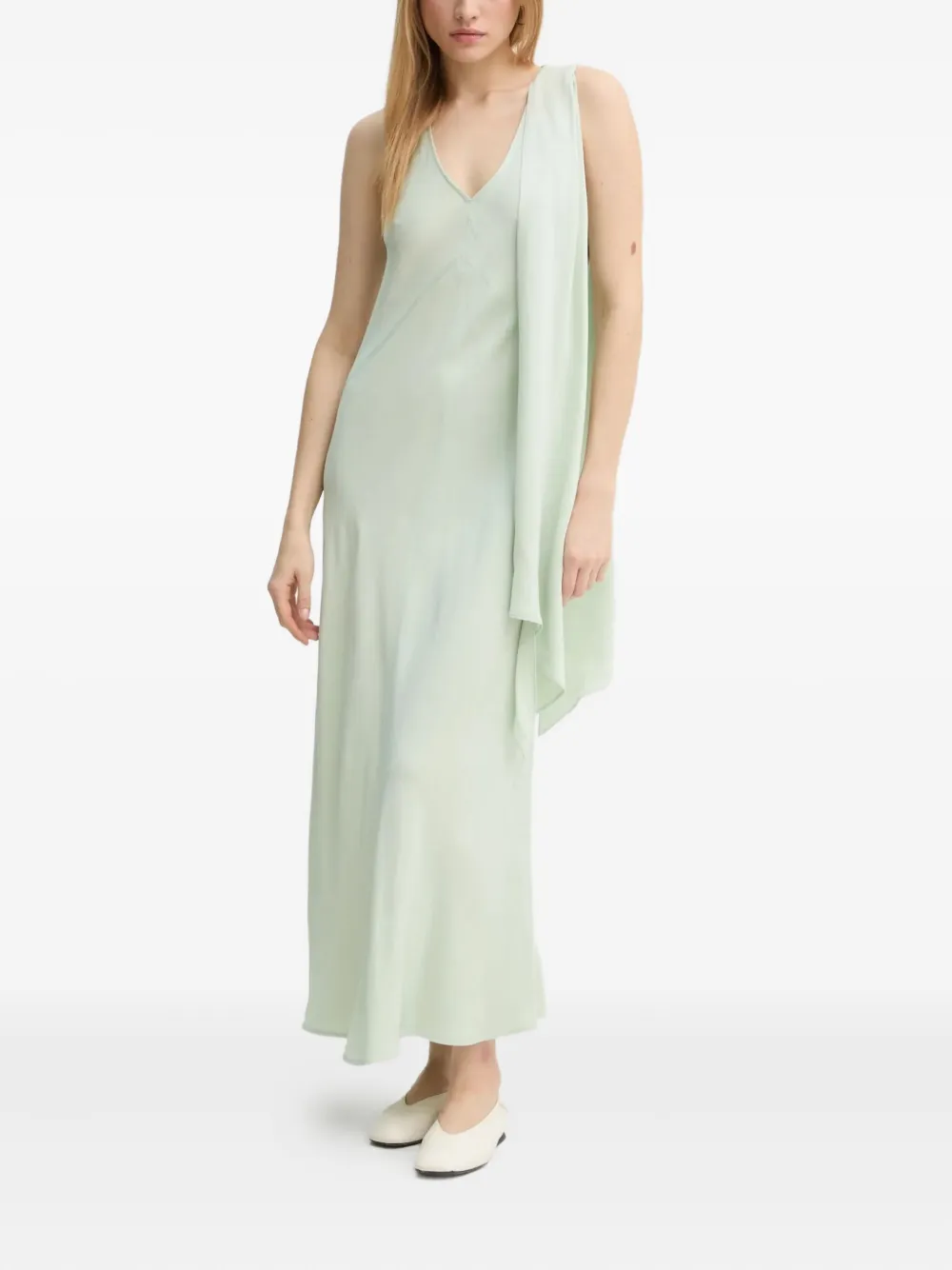 Платье макси с V-образным вырезом Day Birger Et Mikkelsen, зеленый
Платье макси с V-образным вырезом Day Birger Et Mikkelsen, зеленый