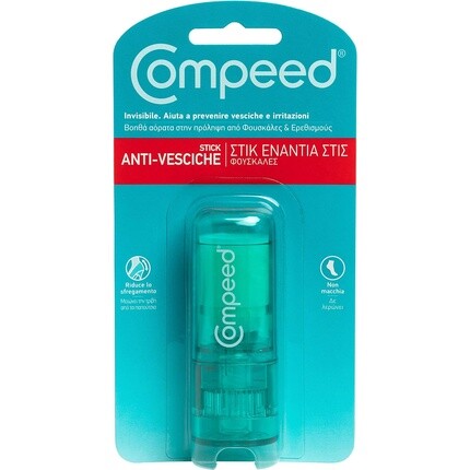 COMPEED Анти-пузырьковый карандаш, невидимый и пятновыводитель, идеально подходит для открытой обуви, 8 мл
COMPEED Анти-пузырьковый карандаш, невидимый и пятновыводитель, идеально подходит для открытой обуви, 8 мл