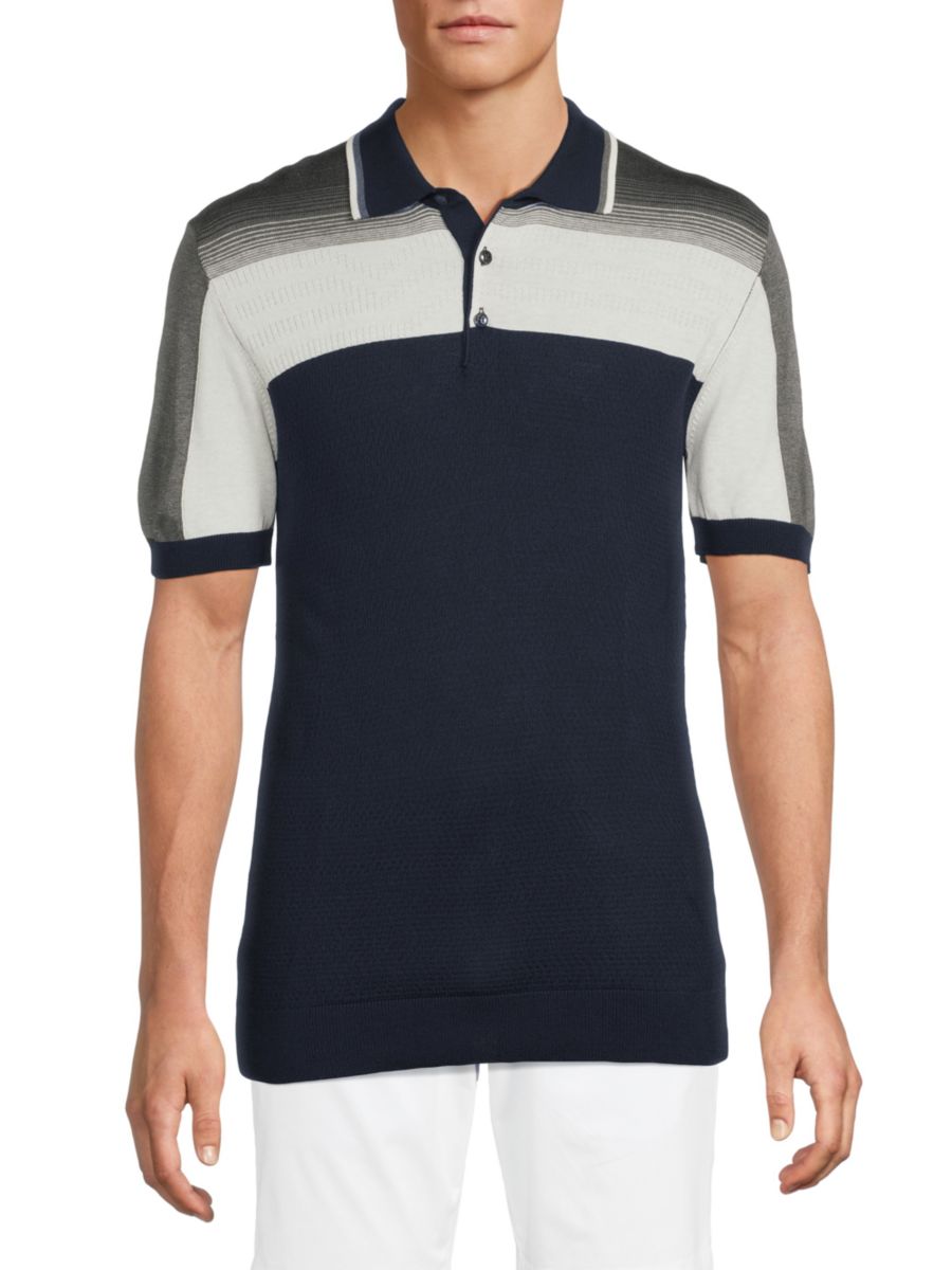 Рубашка-поло с цветными блоками Luchiano Visconti, цвет Navy Multi
Рубашка-поло с цветными блоками Luchiano Visconti, цвет Navy Multi