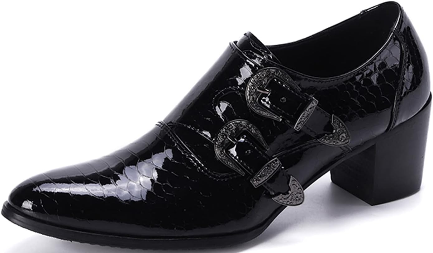 Мужские лоферы Santimon с двойной пряжкой, повседневные и нарядные, слипоны для выпускного, из натуральной кожи, модные обувь для вечеринок, балломокасины, пенни-лоферы, диско-мокасины с западными каблуками для мужчин, черный
Мужские лоферы Santimon с двойной пряжкой, повседневные и нарядные, слипоны для выпускного, из натуральной кожи, модные обувь для вечеринок, балломокасины, пенни-лоферы, диско-мокасины с западными каблуками для мужчин, черный