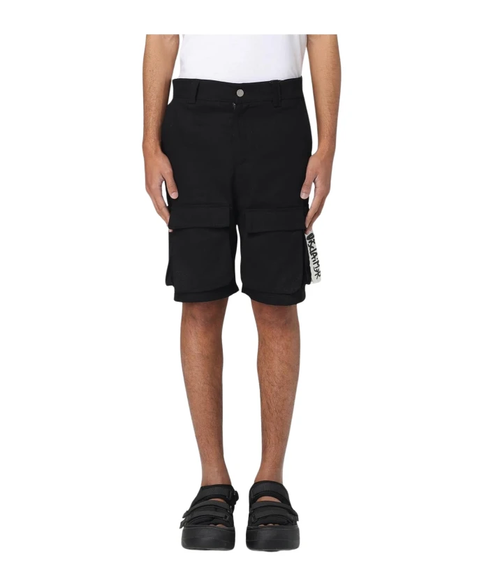 Стильные шорты-карго с множеством карманов. Disclaimer, черный
Стильные шорты-карго с множеством карманов. Disclaimer, черный